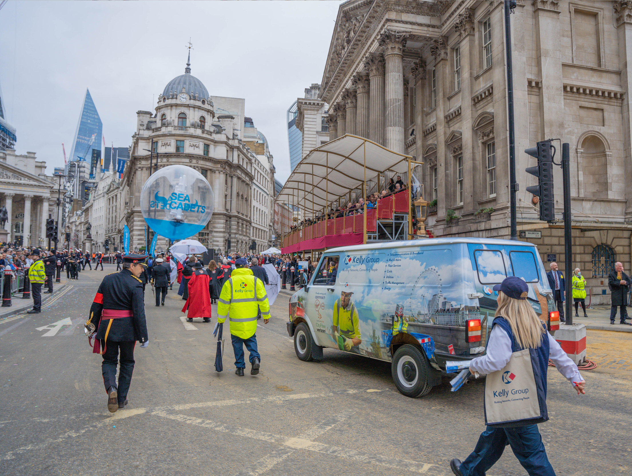 Kelly Group Showcased at Lord Mayor’s Show Parade London